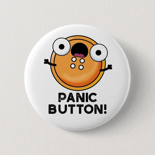 Panic Button Funny Sewing Pun (Voorkant)