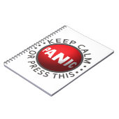 Panic Button notitieboek (Linkerzijde)