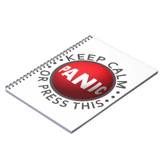 Panic Button notitieboek (Linkerzijde)