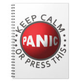 Panic Button notitieboek (Voorkant)
