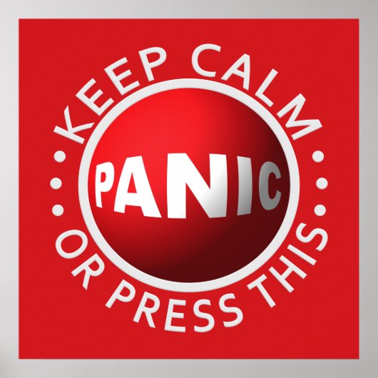 Panic Button poster (Voorkant)