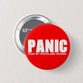 PANIC-BUTTON RONDE BUTTON 5,7 CM (Voorkant /achterkant)