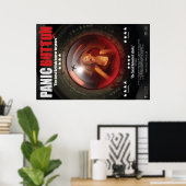 Panic Button Screaming Lens Poster (Thuiskantoor)