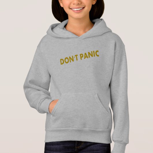 Panic Funny Quote T-Shirt niet (Voorkant)