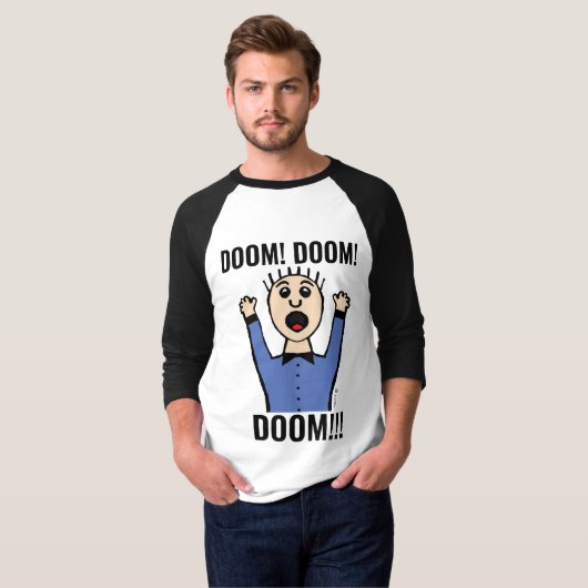 PANIC GY FUNNY DOOM! DOOM! DOOM! T-shirts (Voorkant volledig)