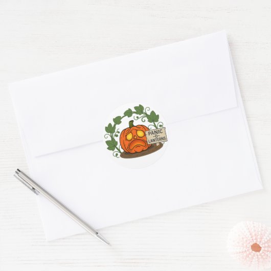 Panic-O-Lantern Stickers (Envelop)