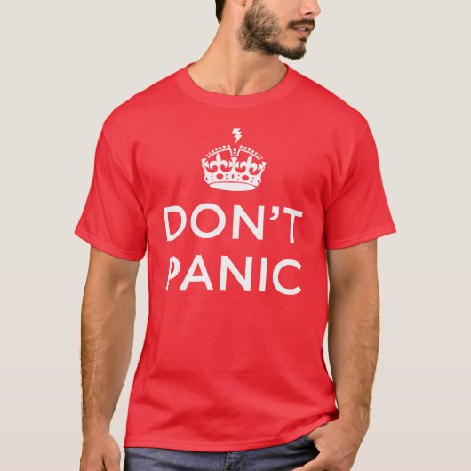 Panic Red T-shirt niet (Voorkant)