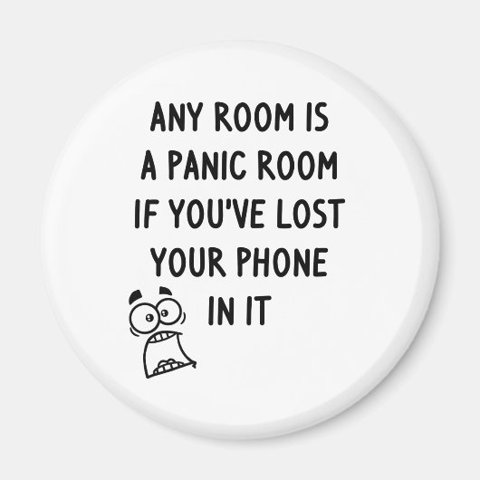 Panic Room Magneet (Voorkant)