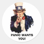 Panic Sam Sticker (Voorkant)