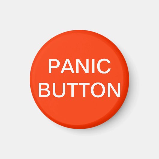 PanicButton Red Magneet (Voorkant)
