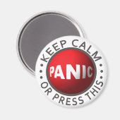 Paniek Button magneet (Voorkant / Achterkant)