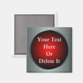 Paniek Button magneet (Voorkant / Achterkant)