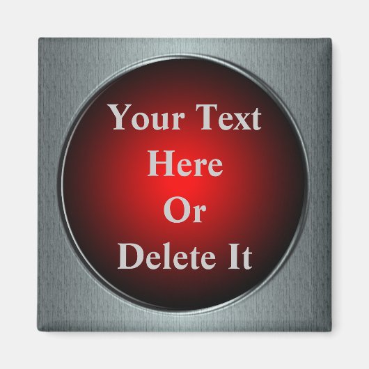 Paniek Button magneet (Voorkant)