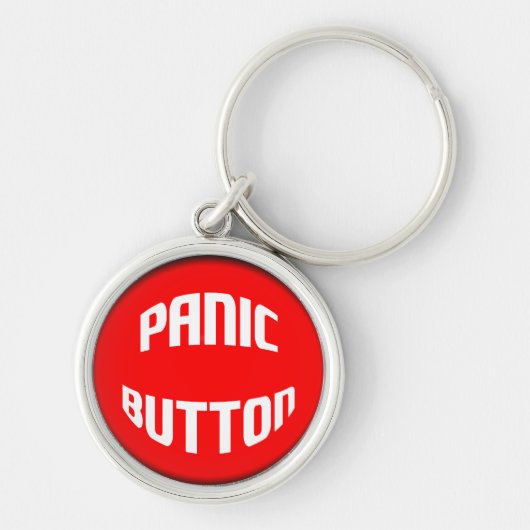 Paniek Button Sleutelhanger (Voorkant)