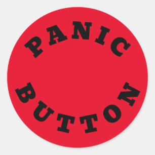 PANIEK BUTTON - STICKER