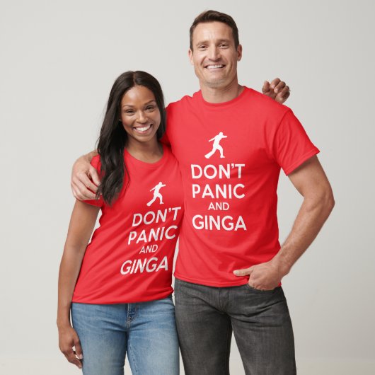Paniek en Ginga Capoeira T-Shirt niet (Unisex)