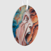 Paniek Golven Olie Schilderij Ornament (voorkant)