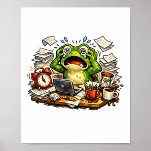 Paniek Kikker Deadline Meltdown Poster