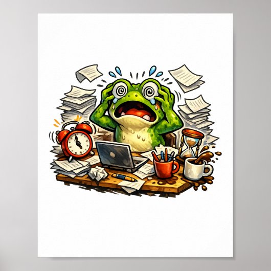 Paniek Kikker Deadline Meltdown Poster (Voorkant)