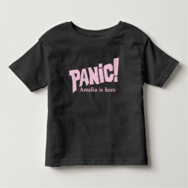Paniek meisjes t-shirt