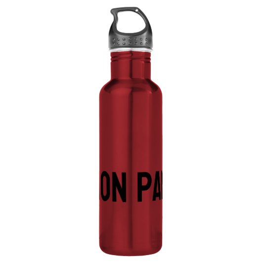 Paniek Nation Waterfles (Achterkant)