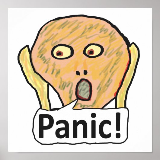 Paniek! Poster (Voorkant)
