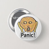 Paniek! Ronde Button 5,7 Cm (Voorkant /achterkant)