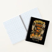 Paniek Sap Vers Geperst Grappige Spreadsheet Notitieboek (Binnen)