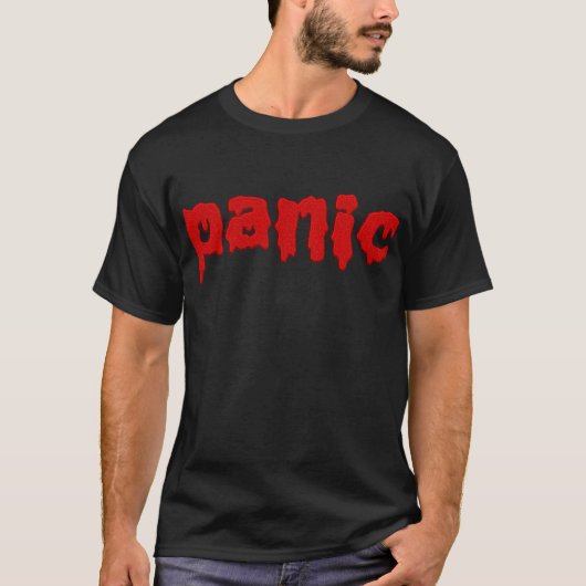 paniek t-shirt (Voorkant)
