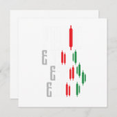 Paniek Verkoop effectenbeurs Handel forex Gift Kaart (Voorkant / Achterkant)