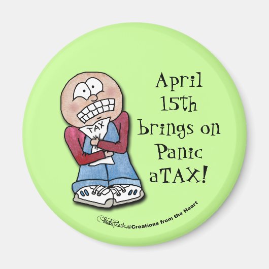 Paniekbelasting! Magneet (Voorkant)