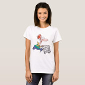 Paniekerige Koper T-shirt (Voorkant volledig)
