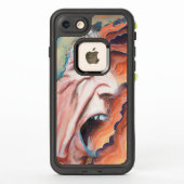 Paniekgolven olieverfschilderij (Achterkant)