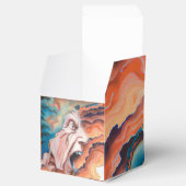 Paniekgolven olieverfschilderij bedankdoosjes (Geopend)