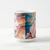 Paniekgolven olieverfschilderij koffiemok (Center)