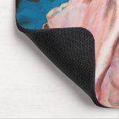 Paniekgolven olieverfschilderij muismat (Hoek)