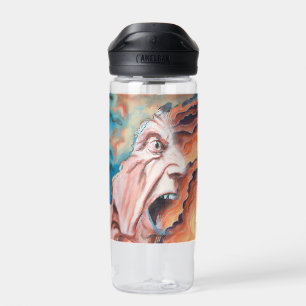 Paniekgolven olieverfschilderij waterfles