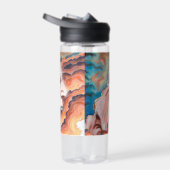 Paniekgolven olieverfschilderij waterfles (Rechts)