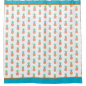 Paniekgordijn voor ananas douchegordijn (Voorkant)