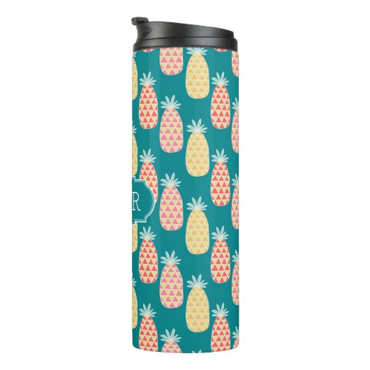 Paniekpatroon | Monogram Thermosbeker (Geroteerd rechts)