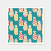 Paniekpatroon voor ananas servet (Voorkant)