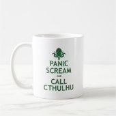 Paniekscherm en Call Cthulhu Koffiemok (Links)