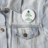 Paniekscherm en Call Cthulhu Ronde Button 5,7 Cm (In situ)