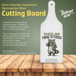 Paniekstoornis Bewustzijn Decoratief glas Snijplank