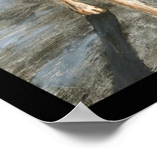 Paniekstop Poster (Hoek)