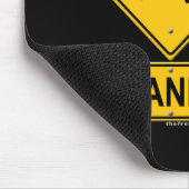 Paniekwaarschuwingsbord Muismat (Hoek)