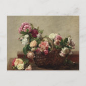 Panier de Rozen - Henri Fantin-Latour Briefkaart (Voorkant)