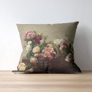 Panier de Rozen - Henri Fantin-Latour Kussen
