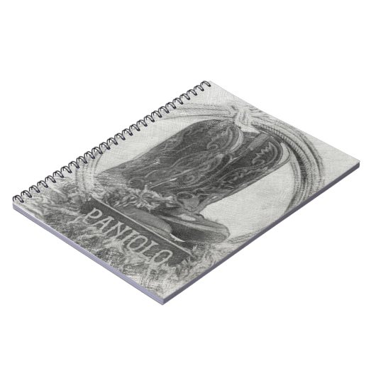 Paniolo Cowboy Notitieboek (Linkerzijde)