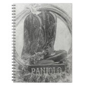 Paniolo Cowboy Notitieboek (Voorkant)